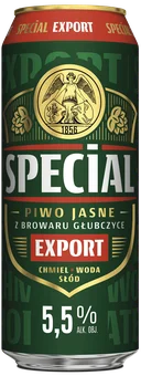 Piwo Special export 0,5l 5,5% puszka widok 1