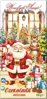 Czekolada mleczna świąteczna Millano 100g BN25 widok główny