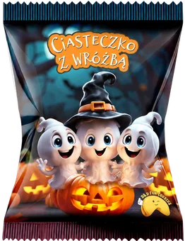 Zdjęcie produktu - Ciasteczko z wróżbą Halloween 6g