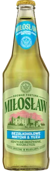 Piwo Miłosław match&yuzu 0,5l alk do 0,5% but. zw. widok 1