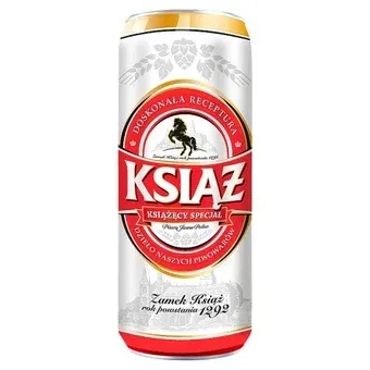 Piwo Książ 0,5l 5% puszka widok 1