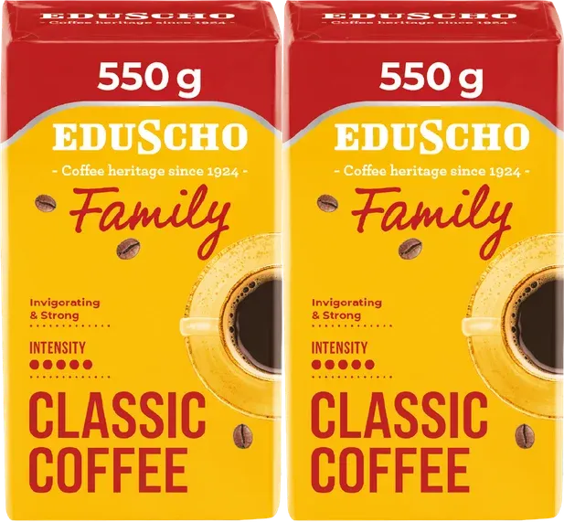 Kawa mielona Eduscho Family 550g widok 1