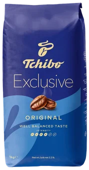 Kawa ziarnista Tchibo Exclusive 1kg widok główny 
