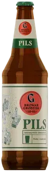 Piwo Grodziskie pils 0,5l 4,8% but. zw. widok 1