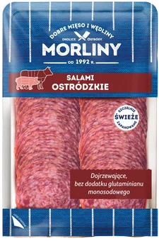 Zdjęcie produktu - Salami ostródzkie Morliny 150g