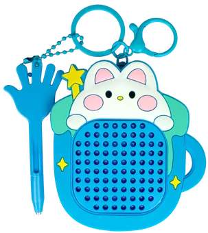 Zdjęcie produktu - Zabawka brelok z magnetycznymi grami