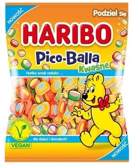 Żelki Pico Balla kwaśne Haribo 160g widok 1