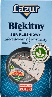 Ser pleśniowy Błękitny Lazur 100g widok główny 