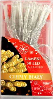 Zdjęcie produktu - Lampki na baterie 50 LED BN25