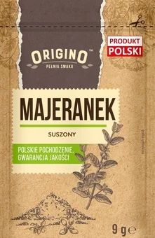 Zdjęcie produktu - Majeranek suszony Origino 9g