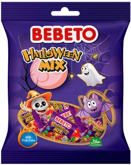Żelki Halloween mix Bebeto 396g widok główny 