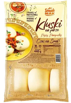 Kluski na parze Smakmak 440g widok 1