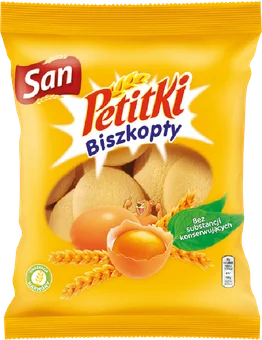 Biszkopty Petitki 120g widok główny 