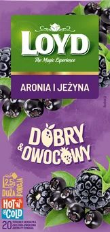 Herbata owocowa aro jeż Dobry&Owocowy Loyd 20x2,5g widok główny
