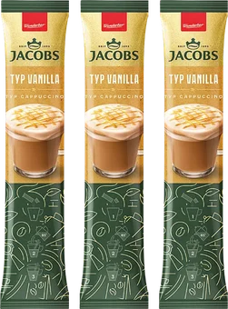 Zdjęcie produktu - Kawa cappuccino vanilla Jacobs