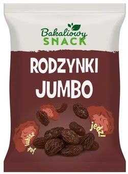 Zdjęcie produktu - Rodzynki jumbo Bakaliowy Snack 200g