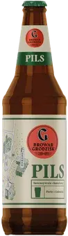 Piwo Grodziskie pils 0,5l 4,8% but. zw. widok 1