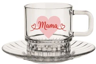 Filiżanka ze spodkiem Dzień Mamy 240ml widok główny 
