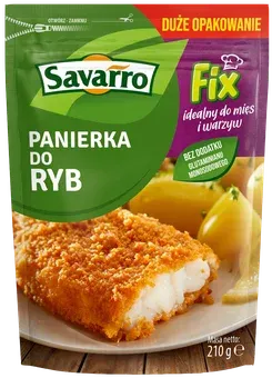 Zdjęcie produktu - Panierka do ryb Savarro 210g