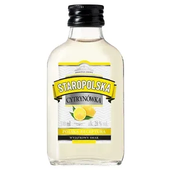 Likier Staropolska cytrynówka 100ml 28% widok 1