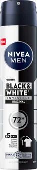 Antyperspirant spray M B&W Nivea Men 200ml widok główny 