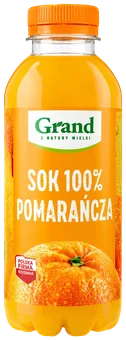 Sok pomarańczowy Grand 0,55l widok 1