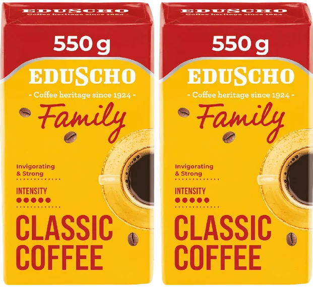 Kawa mielona Eduscho Family 550g widok 3