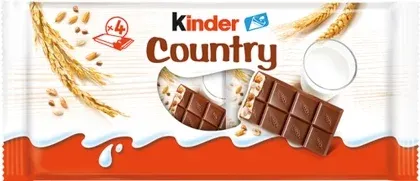 Zdjęcie produktu - Baton Kinder Country 4x23,5g