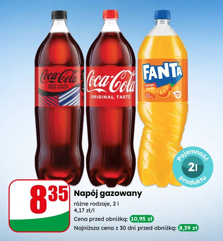 Wody soki i napoje