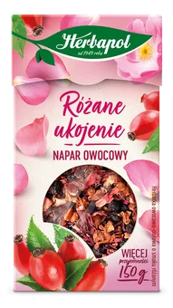 Napar owocowy różane ukojenie Herbapol 150g widok 1