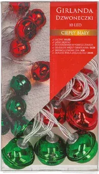 Girlanda dzwoneczki 10LED BN25 widok główny