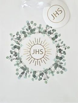 Zdjęcie produktu - Torba ozdobna Komunia 17,8x22,9x9,8cm