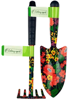 Zdjęcie produktu - Łopatka, grabki ogrodowe wzorowane