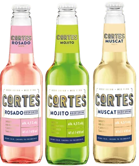 Piwo Cortes apple sour 410ml 0% but. bzzw. widok 1