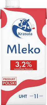 Mleko UHT 3,2% Krasula 1l widok 1