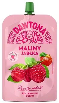Mus malina jabłko Dawtona 180g widok 1