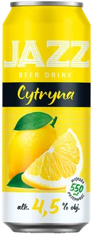 Napój piwny Jazz cytryna 0,55l 4,5% puszka widok 1