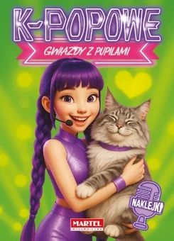 Kolorowanka K-pop z naklejkami mix widok główny 