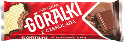 Wafelki Góralki z czekoladą 45g widok główny 