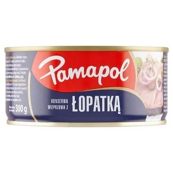 Konserwa z łopatką wieprzową Pamapol 300g widok 3