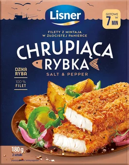 Zdjęcie produktu - Chrupiąca rybka salt&pepper Lisner 180g