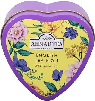 Zdjęcie produktu - Herbata czarna liś English No.1 serc Ahmad Tea 30g