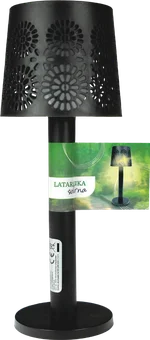 Zdjęcie produktu - Latarenka solarna plastikowa klosz 6 LED O26