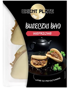 Zdjęcie produktu - Bułeczki bao z szarp wieprz w sosie BBQ Virtu 200g