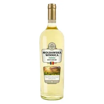 Wino Pw b Moldawska Winnica Chardonnay 0,75l 13% widok 1