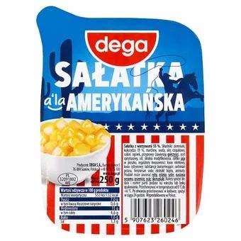 Sałatka amerykańska Dega 250g widok 1