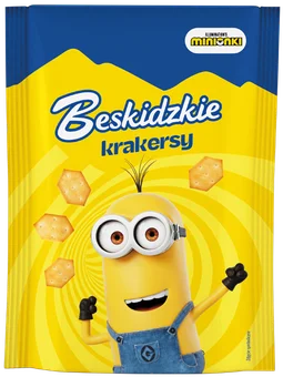 Krakersy Minionki Beskidzkie 90g widok 1