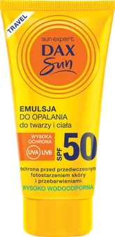 Emulsja do opalania SPF50 Dax Sun 50ml widok 1