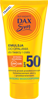 Emulsja do opalania SPF50 Dax Sun 50ml widok 1