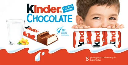 Czekolada Kinder 100g widok główny